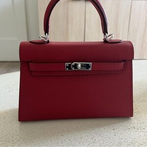 Elegant Red Handbag